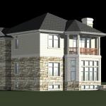 China Factory Prefabricated Luxury Light Steel Prefab Villa/Light Steel Frame