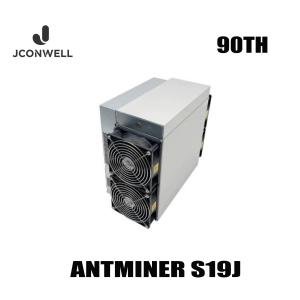 China 12V Antminer S19j 90Th Bitcoin Mining Machine 3250W factory