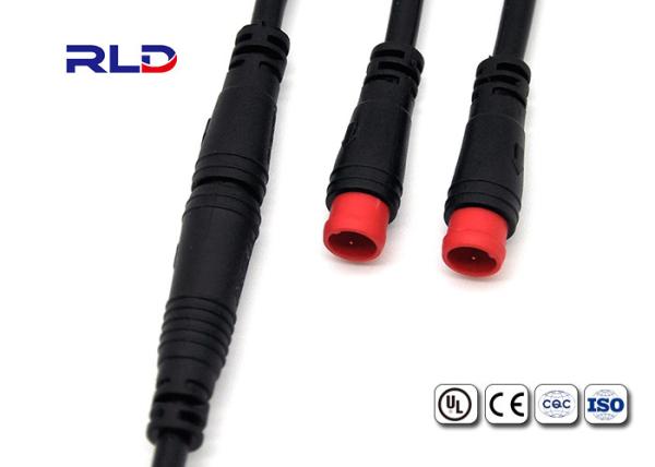 Electric Bike Waterproof Electrical Plug Connectors IP65 Outdoor Male Female