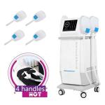 Four Handles Ems Body Slimming Machine Fat Burner Commercial