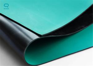 China Green Anti Static Slip Workshop Table Mat EPA 2mm 3mm Thickness Rubber factory