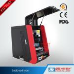 Raycus IPG 20W 30W 50W Mini Enclosed Fiber Laser Marking Machine for Aluminum