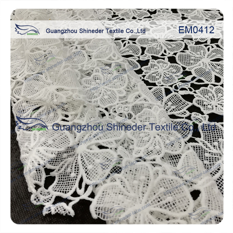 Embroidery Lace Fabric for garment,ladies dress,wedding dress