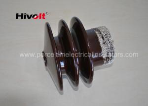 China 20KV Ceramic Electrical Insulators , Wall Bushing Insulators Without Flange factory