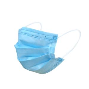 China Soft Consumable Non Woven Disposable Surgical Masks 3 Ply Protective Face factory