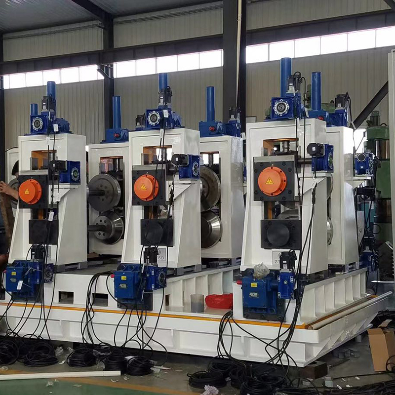 HG89 full-automatic automatic erw copper square tube light making machine