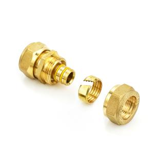 China Brass Pex Fittings with Multiple Surface Options factory