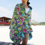 Factory Summer Large Fashion Quick Dry Logo Custom Beach Towel Print Microfiber