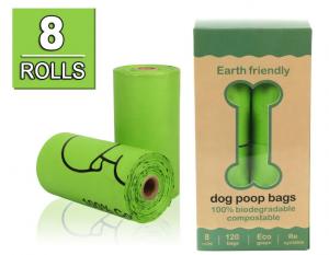 China Dog Pet Poop Bag Biodegradable Eco Cute Pet Waste Bags factory