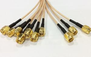 Radio Antenna Connection RG 178 Cable Harness Assembly High Frequency