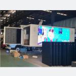 16ft Digital LED Advertising Box 3 Sides P6 LED Billboard Mounted on Truck