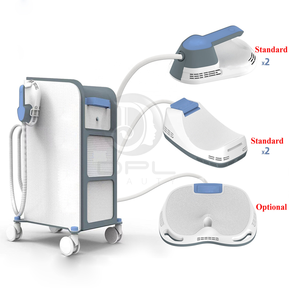 RF EMS Sculpting Machine EMS Muscle Stimulator Pro Max With 4 Handles