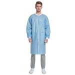 Nonwoven disposable Laboratory coat 3-layer SMS Full Length Lab Coat