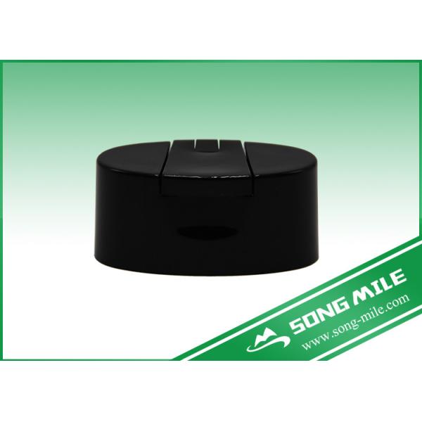 China 28mm PP Black Oval Plastic Cap for Shampoo Bottle factory