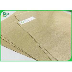 China Food Grade Custom Thickness Greaseproof Kraft Paper Laminated With Polyethylene on sale