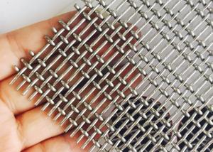 China Interior Woven Ss 316 Metal Steel Crimped Wire Mesh Decoration Building Facade factory