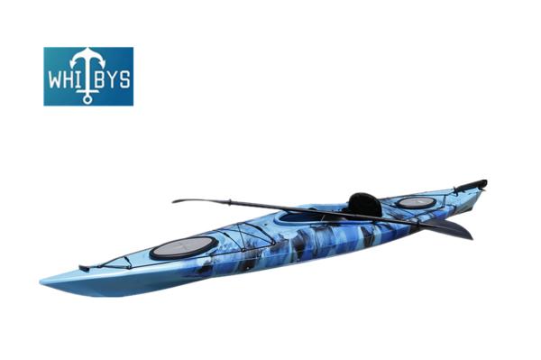 400cm Touring Sea Fishing Kayak Water Exploration Sport Maneuverable Polyethylen