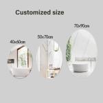 Modern Wall Mirror for Beauty Salon Arch Bathroom Dress Bath Furniture Barber