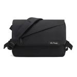 Mens Black Laptop Shoulder Messenger Bag Large Washable Sling Cross Shoulder