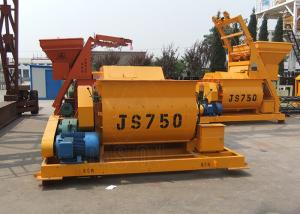 China Double Shaft Ready Mix Concrete Mixer Machine Low Noise For Construction factory