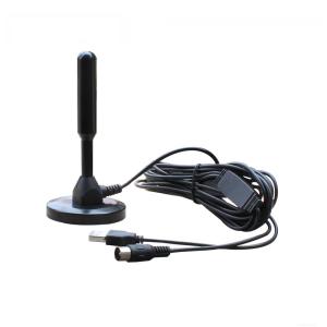 China Outdoor Indoor HDTV Black ABS TV antenna for moderate and weak/rural signal areas factory