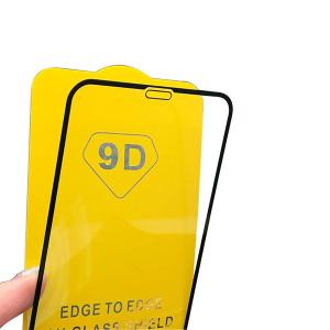 China Anti Scratch Phone Screen Protector Full Cover 9d Tempered Glass Grade AAA factory