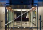 Frameless Clear Tempered Glass Facade Front Swing Door Nature Light Glazing