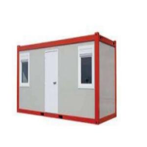 China Steel Door 20ft Modular Prefabricated Container House for Hotel Detachable Flat Pack factory