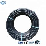 Black Plastic Drip Irrigation Roll Pipe 25mm HDPE Pipe Anti Corrosion