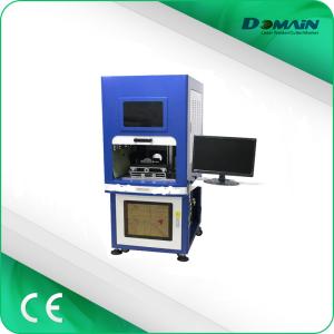 China Enclosed close body Electric lifting Fiber Co2 Laser Marking Machines for Marking Matel/Nonmatel Material factory