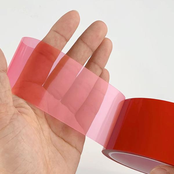 PET Red Bonding Tape Non Trace Shielding High Temperature Tape