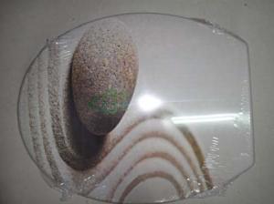 China duro toilet seat,3 side color picture, factory