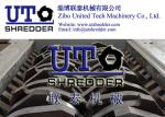 high capacity metal cans crushing machine, waste iron bottle shredder, double