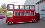 Locking Mechanism Yes Two-story Mobile Dining Cart for Street Food Events