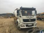 White SHACMAN H3000 Cement Mixer Lorry 6x4 336HP Concrete Mixer Lorry