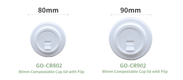 80mm Cup Cover Hot Molded Biodegradable Bagasse Pulp Sugarcane Coffee Cup Cover Lids For Family Foods