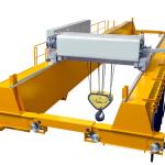 55T Duty A5 European Double Girder Overhead Crane Smooth Running Compact