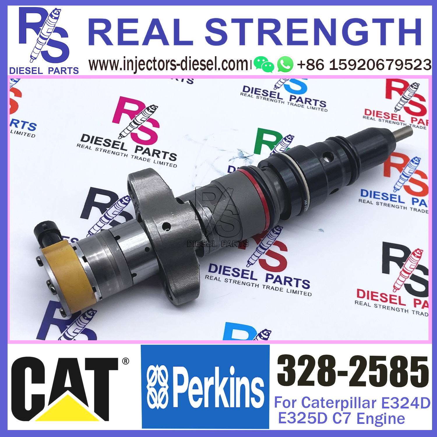 328-2585 557-7625 10R-7225 Diesel Engine Fuel Injector 328-2585 5577625 10R-7225 For Caterpillar E324D E325D C7 engine