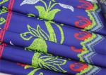 Big Flower Polyester Printed Fabric For Decoration Accessories