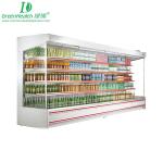 Vegetable Multideck Chiller Fruit / Beverage Open Display Fridge For Supermarket