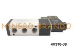 BSP 1/4" 4V310-08 AirTAC Type Pneumatic Solenoid Valve 5/2 Way Single Solenoid