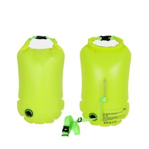 China OEM Light Weight Triathlon Swimming Buoy 25*60cm for Open Water factory