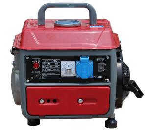 China Inverter Portable Gasoline Generator , 750W 2 Stroke Mini Petrol Generator For Home Use factory