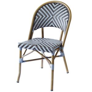 China Outdoor Coffee Stackable 100% Handmade Bistro Dining Chairs factory