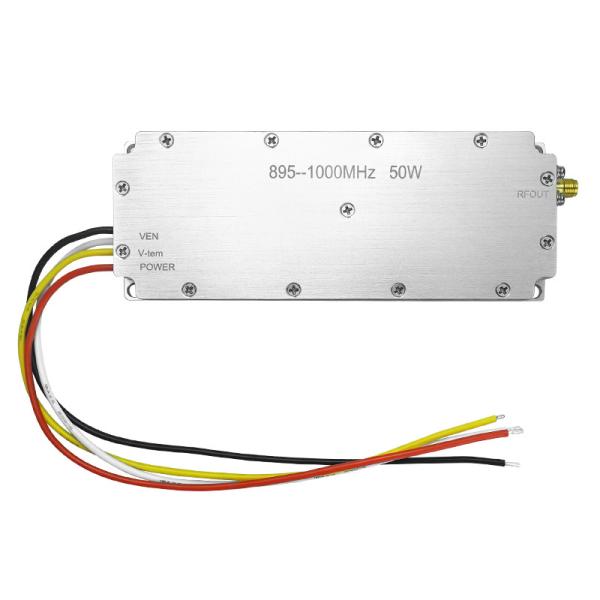 50W Temp Controlled Jammer Module for Drone Defense Wide Band 433MHZ 1.2G 2.4G 5