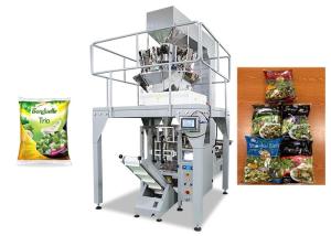 China 100g Salad Automated Packing Machine Pillow Bag Shape 4000ML Volume factory