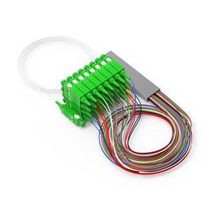China FTTH PLC Fiber Optic Splitter With 0.9mm Loose Tube G657A factory