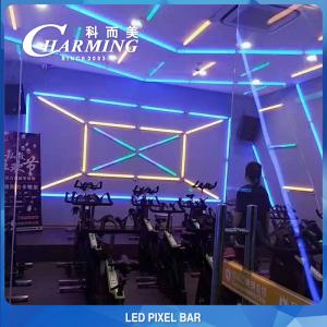China 8 Bit Grey DC12-24V LED Pixel Lights Bar Video Wall IP65 For Stage factory