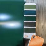 0.23x1219mm 15 / 5 um PE film ppgi color coil color coated metal sheet