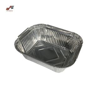 China Family Silver Aluminum Foil Food Box factory